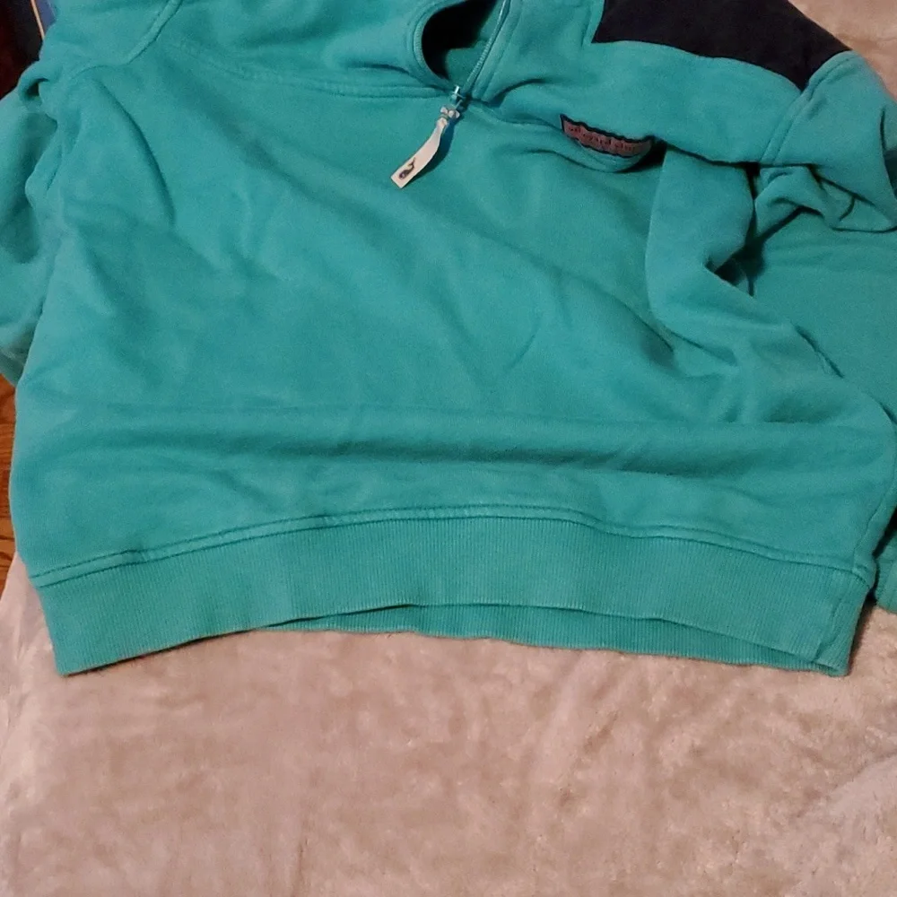 💸 5 for $20 | Vineyard Vines Quarter Zip Long Sleeve Pullover Sweatshirt - Picture 15 of 16